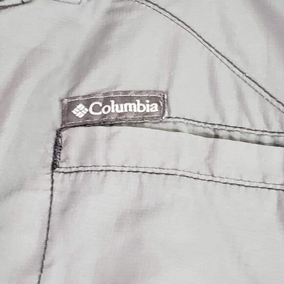 Columbia Cargo Shorts Omni-Shade Sun Protection Men's Size 36 Gray Nylon - Picture 5 of 13